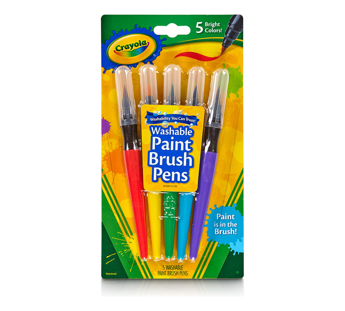 Paint Brush Pens Classic 5 Count
