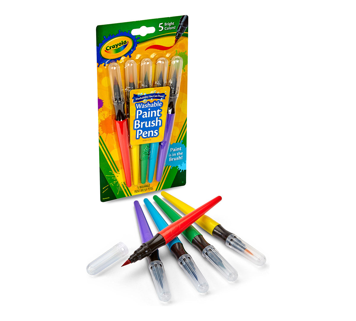 Paint Brush Pens Classic 5 Count