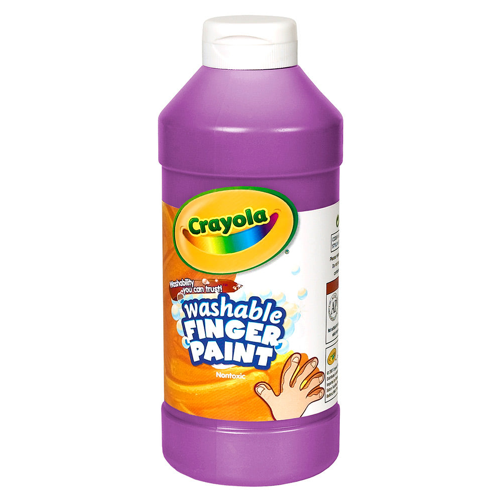 Washable Fingerpaint 16-oz. - Choose Your Color
