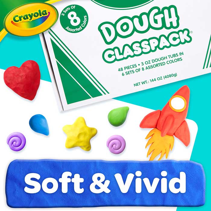 3oz Dough Classpack 48 Count