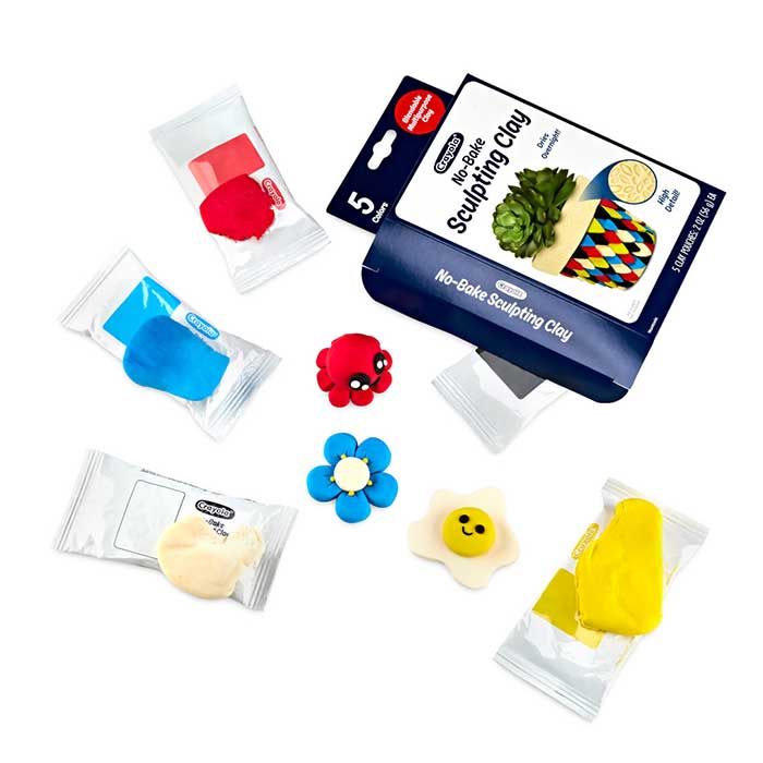 No-Bake Sculpting Clay 5 Pack