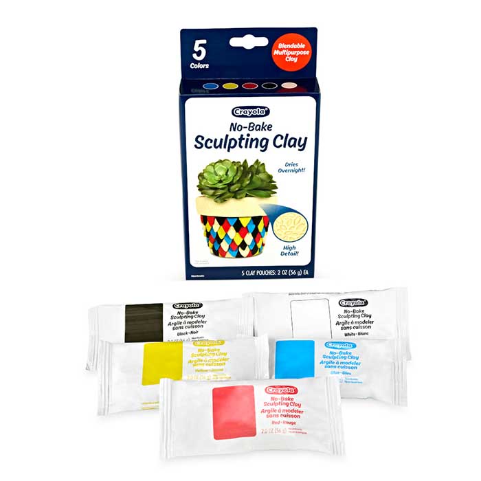 No-Bake Sculpting Clay 5 Pack