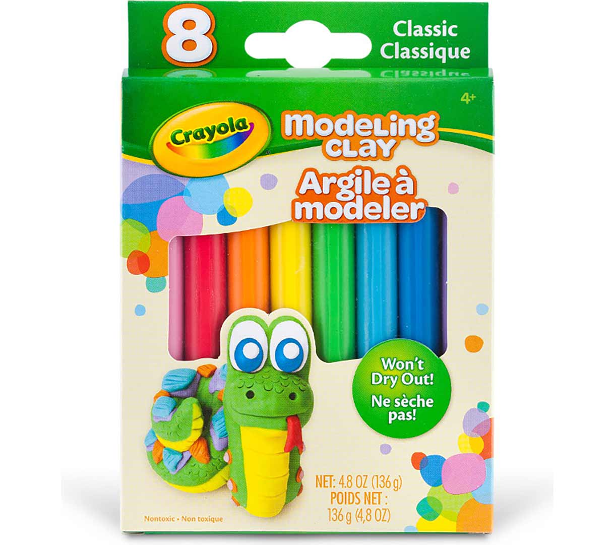 Modeling Clay 8 Count