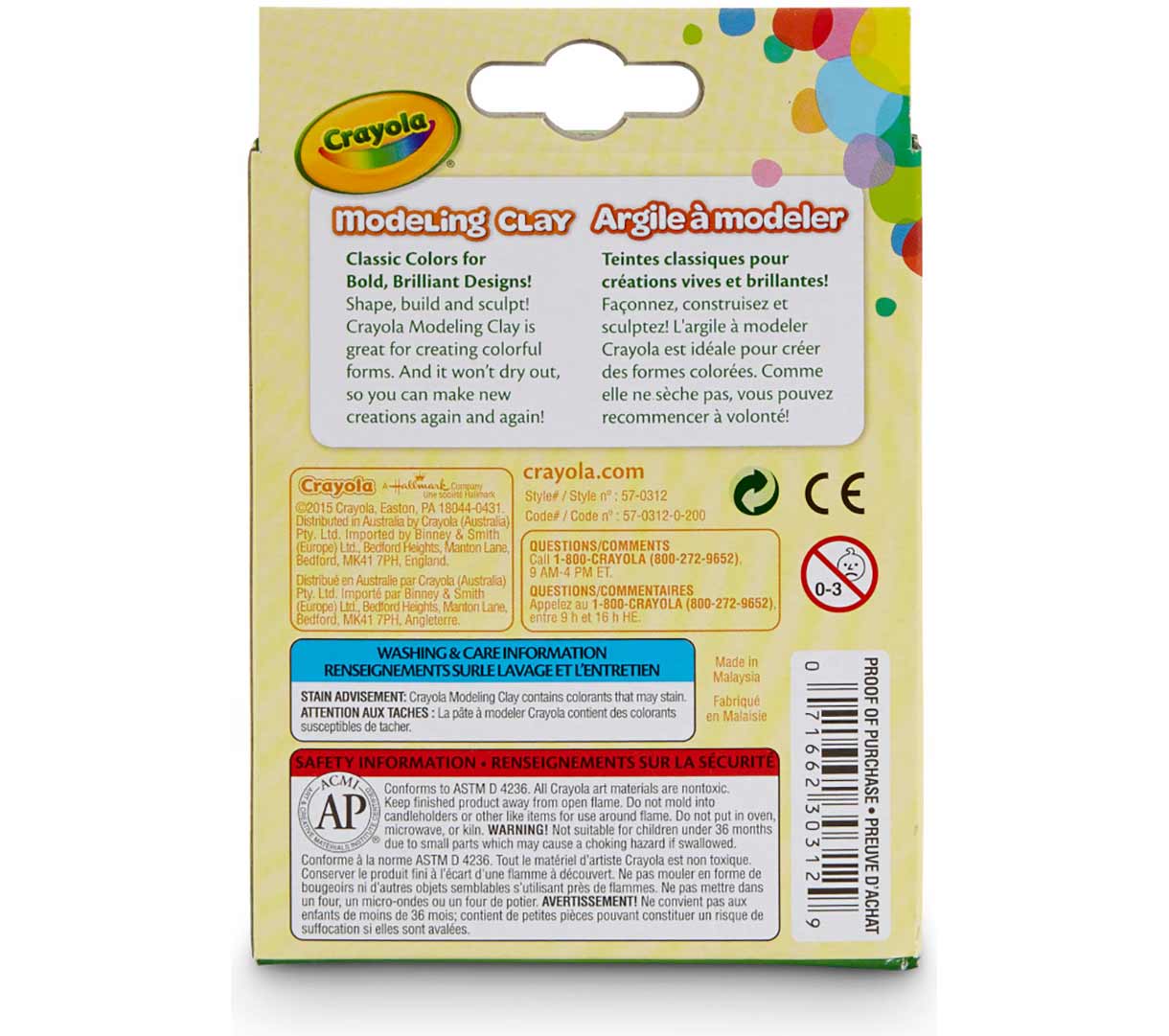 Modeling Clay 8 Count