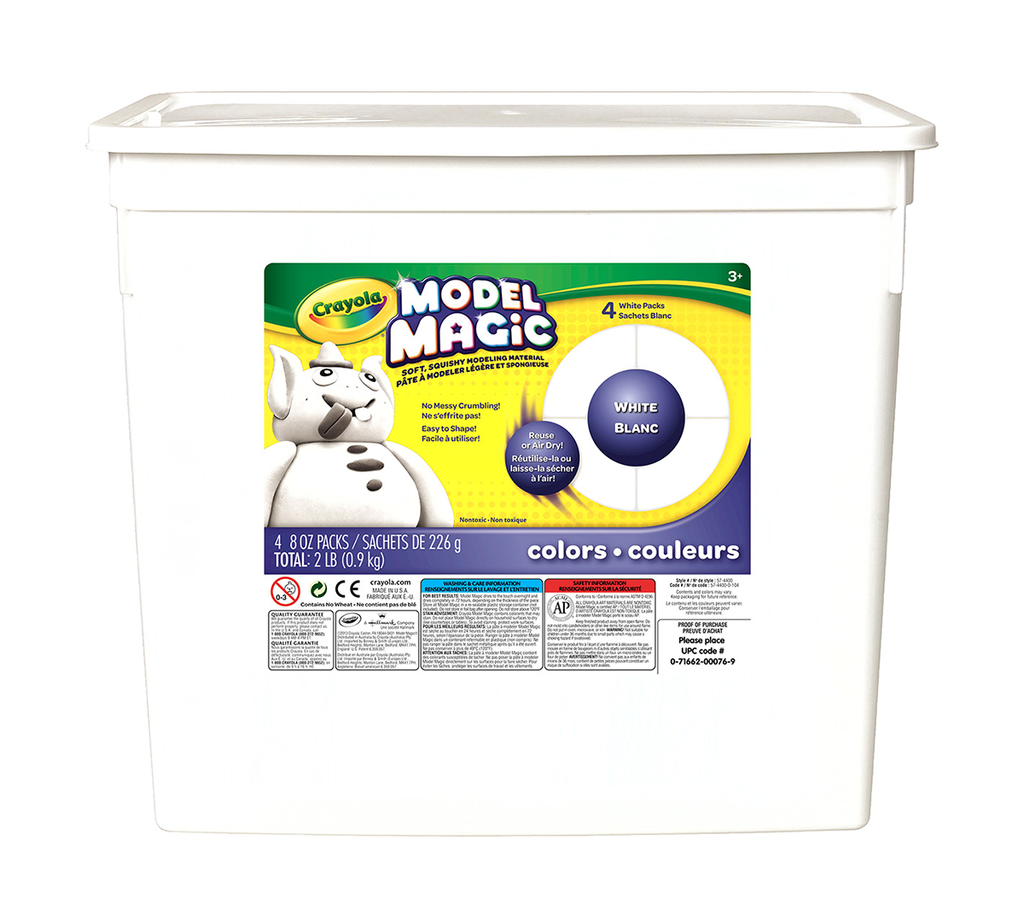 Model Magic 2lb Resealable Bucket White