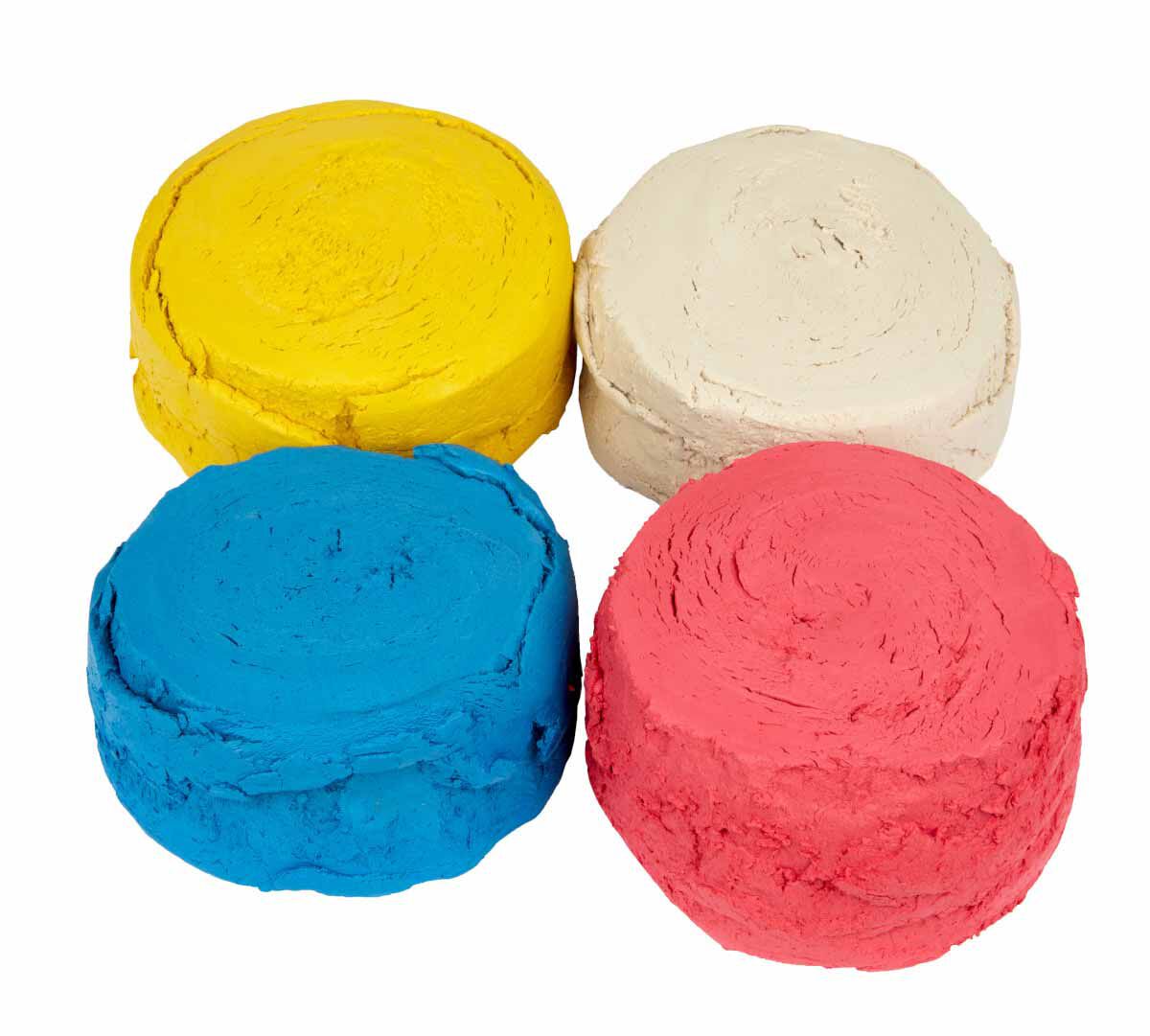 4-in-1 Air Dry Clay (4) 2.5 lb Resealable Buckets Classic Colors