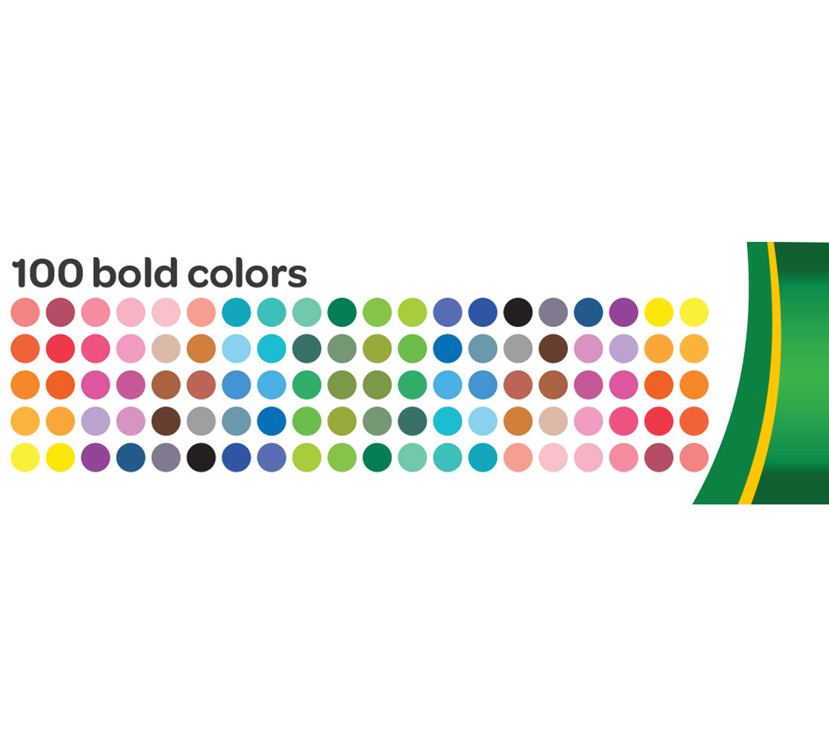 Super Tips Washable Markers 100 Count