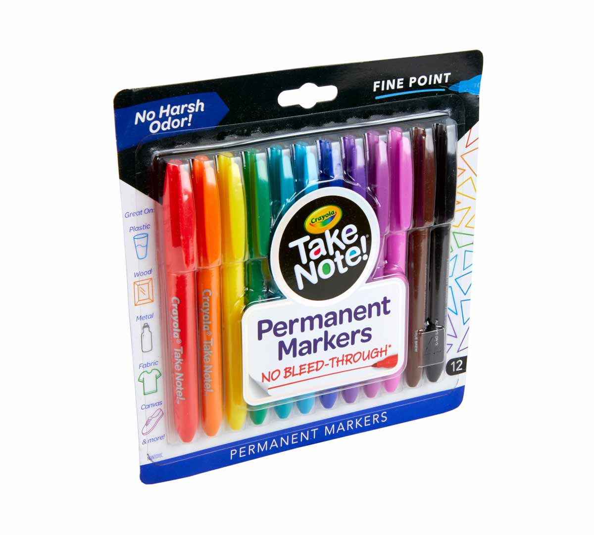 Take Note Permanent Markers 12 count