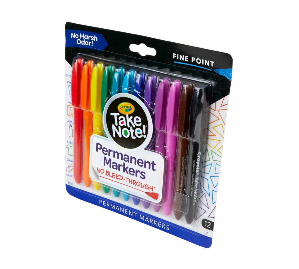 Take Note Permanent Markers 12 count
