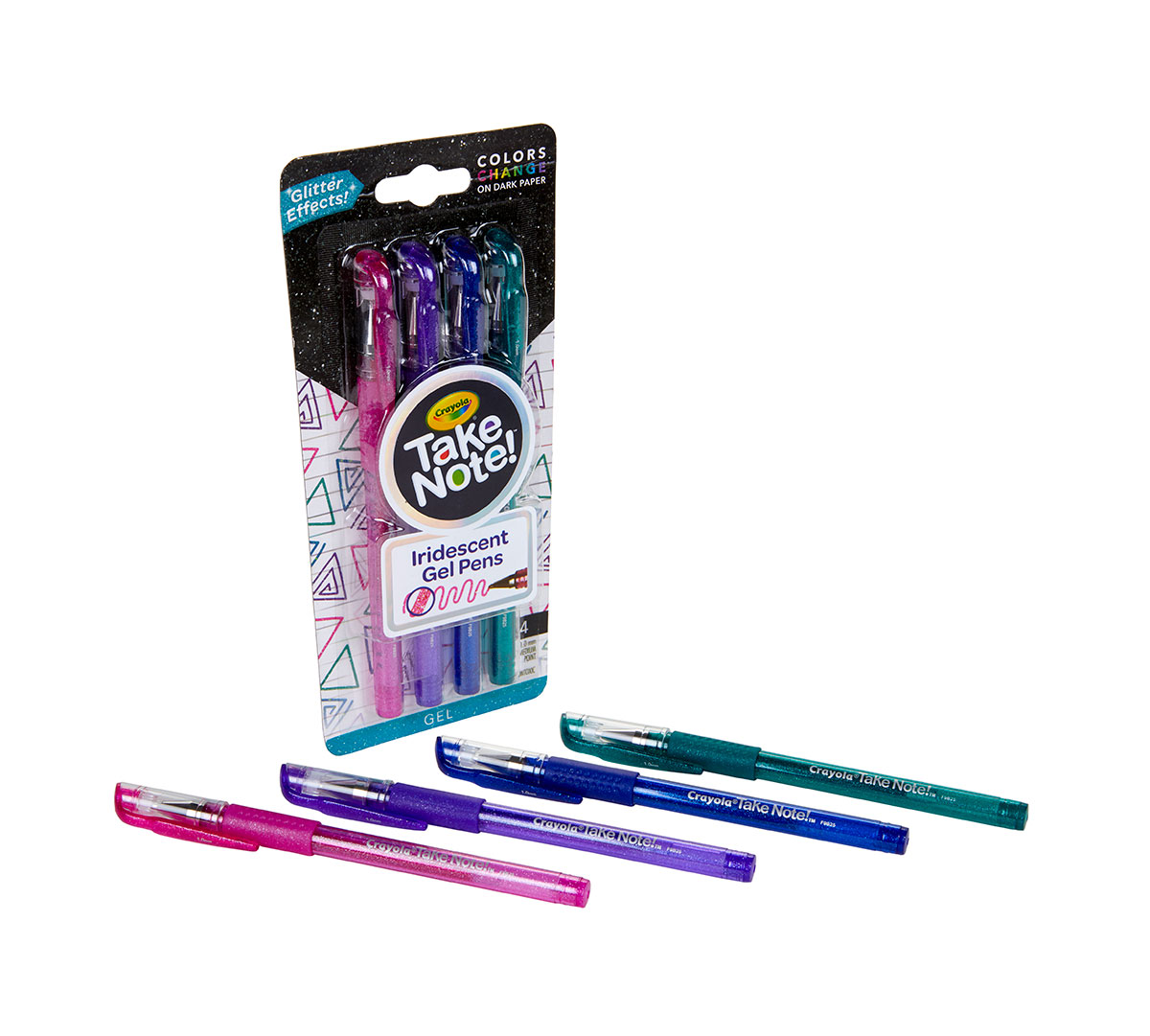 Take Note Iridescent Gel Pens 4 Count