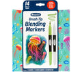 Brush Tip Blending Markers 16 Count
