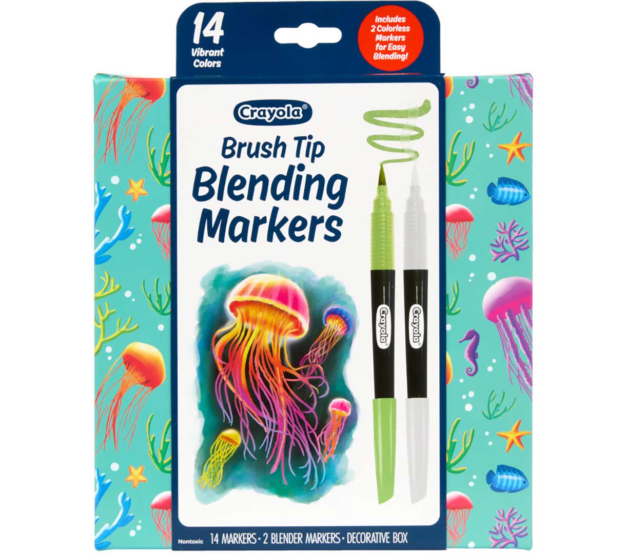 Brush Tip Blending Markers 16 Count