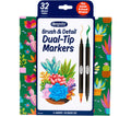 Brush &amp; Detail Dual Ended Markers 16 Count