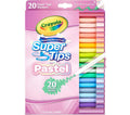 Washable Super Tips Pastel Markers 20 Count