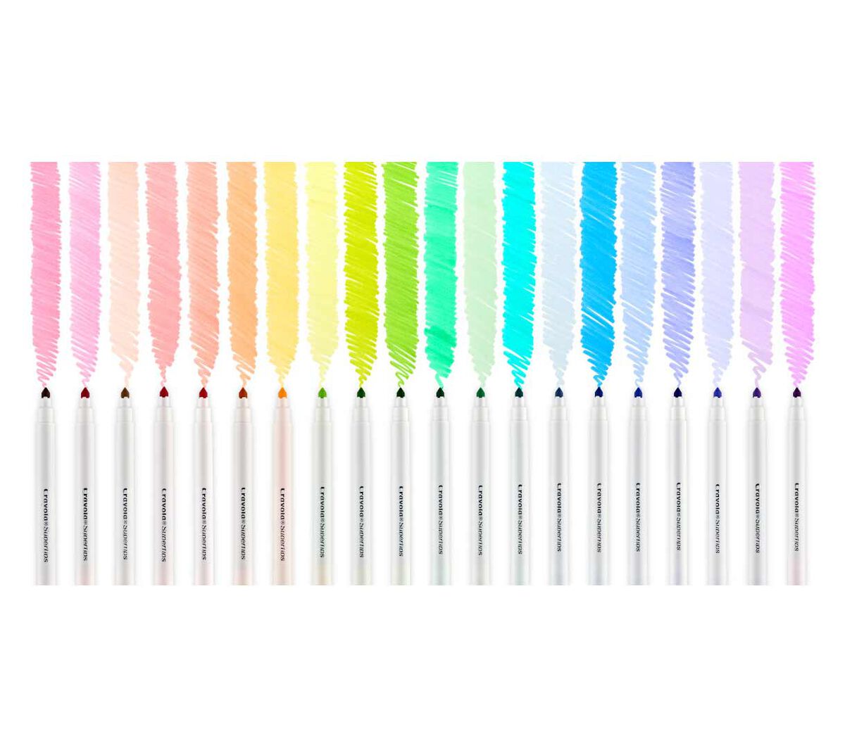 Washable Super Tips Pastel Markers 20 Count