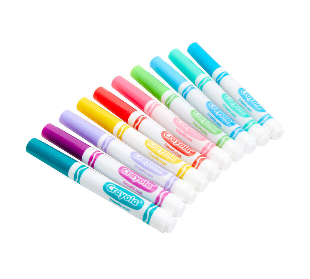Broad Line Markers Bold &amp; Bright Colors 10 Count