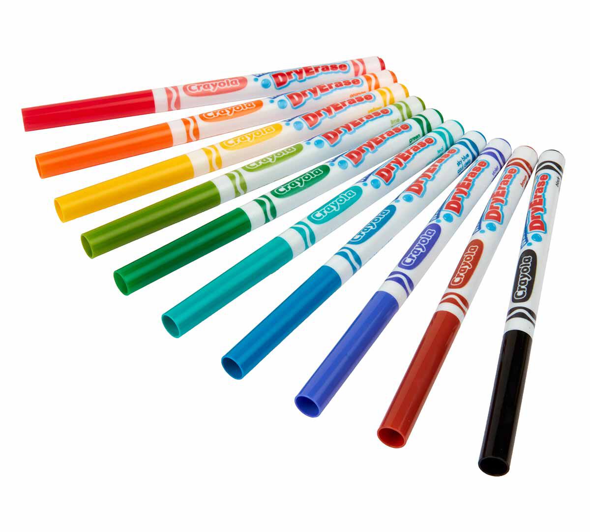 Washable Dry Erase Markers Fine Line 10 count