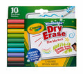 Washable Dry Erase Markers Fine Line 10 count