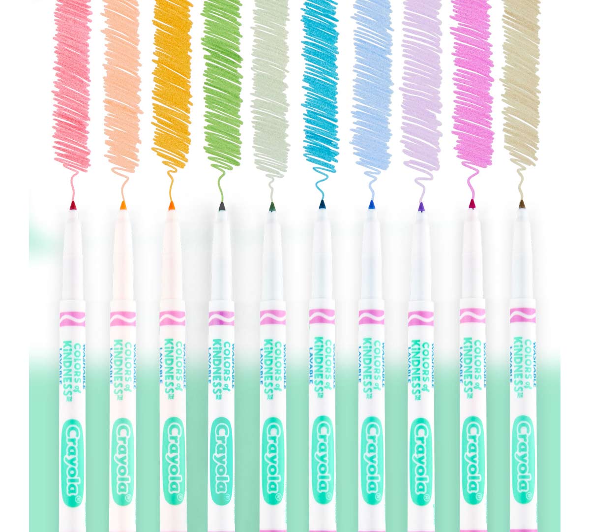 Colors of Kindness Fine Line Markers 10 Count