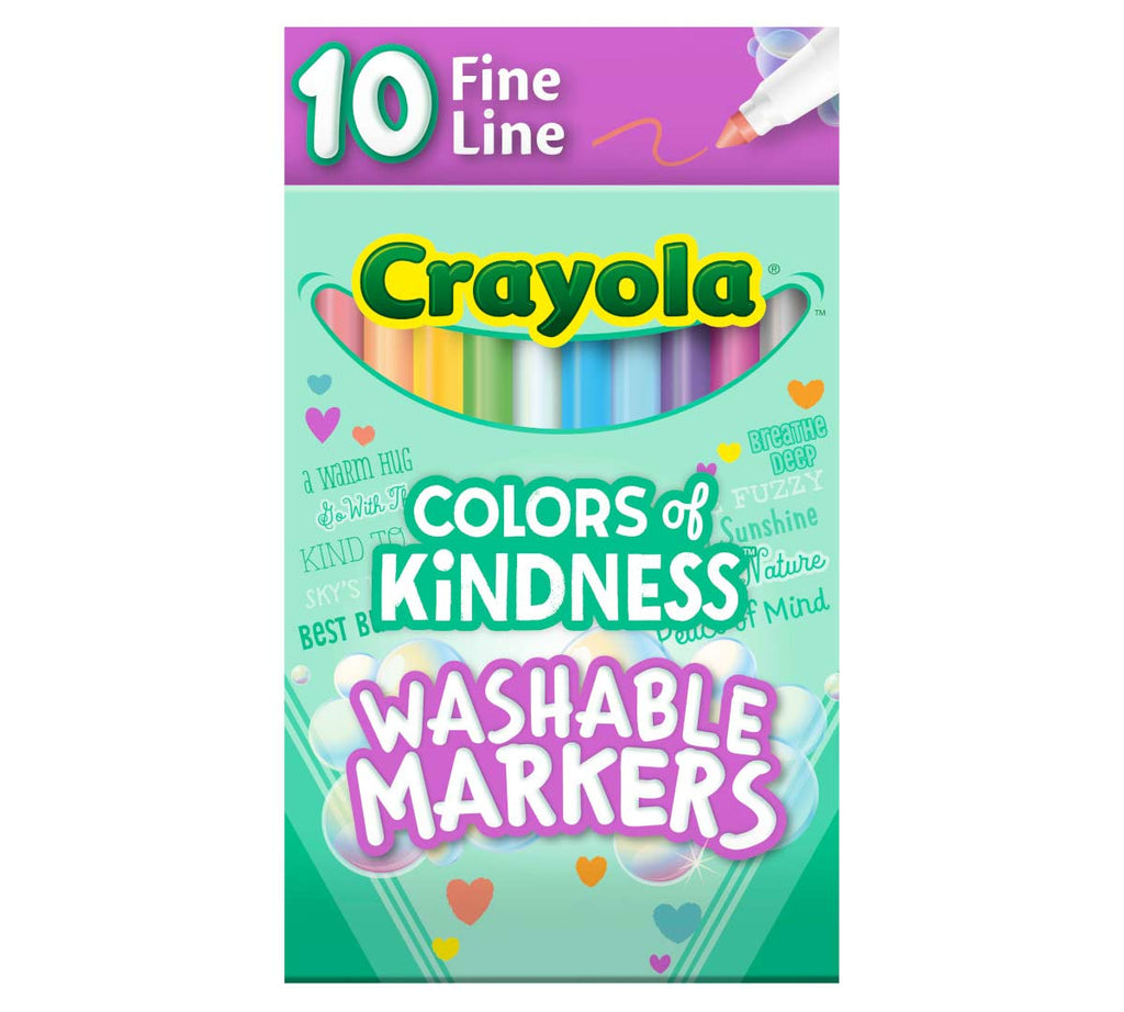 Colors of Kindness Fine Line Markers 10 Count