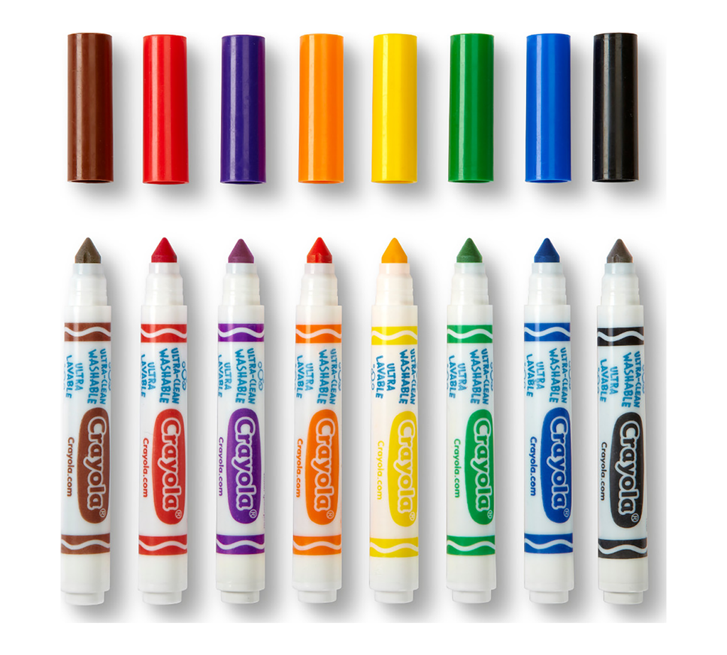 Ultra-Clean Washable Markers Broad Line 8 Count