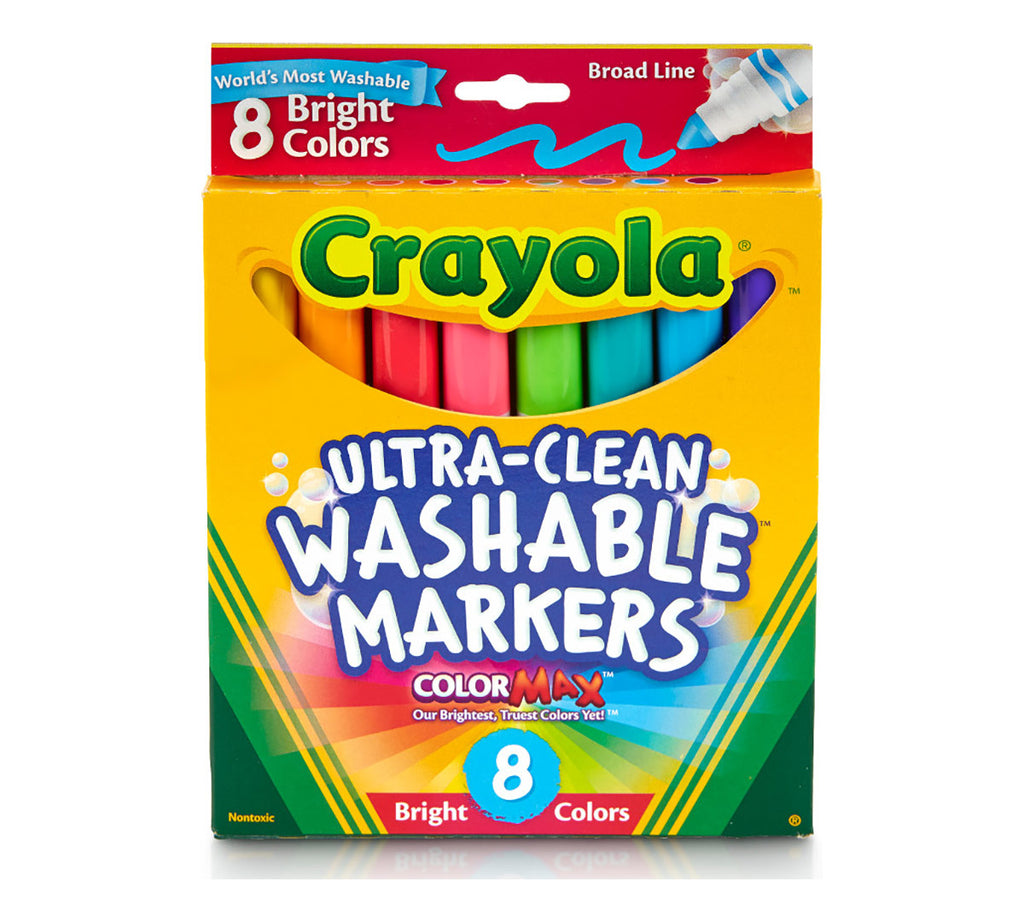 Ultra-Clean Markers Broad Line Bright 8 Count