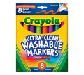 Ultra-Clean Markers Broad Line Bold 8 Count