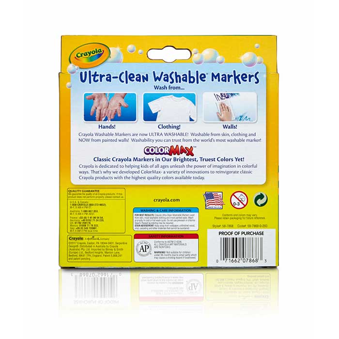 Ultra-Clean Markers Broad Line 20 Count