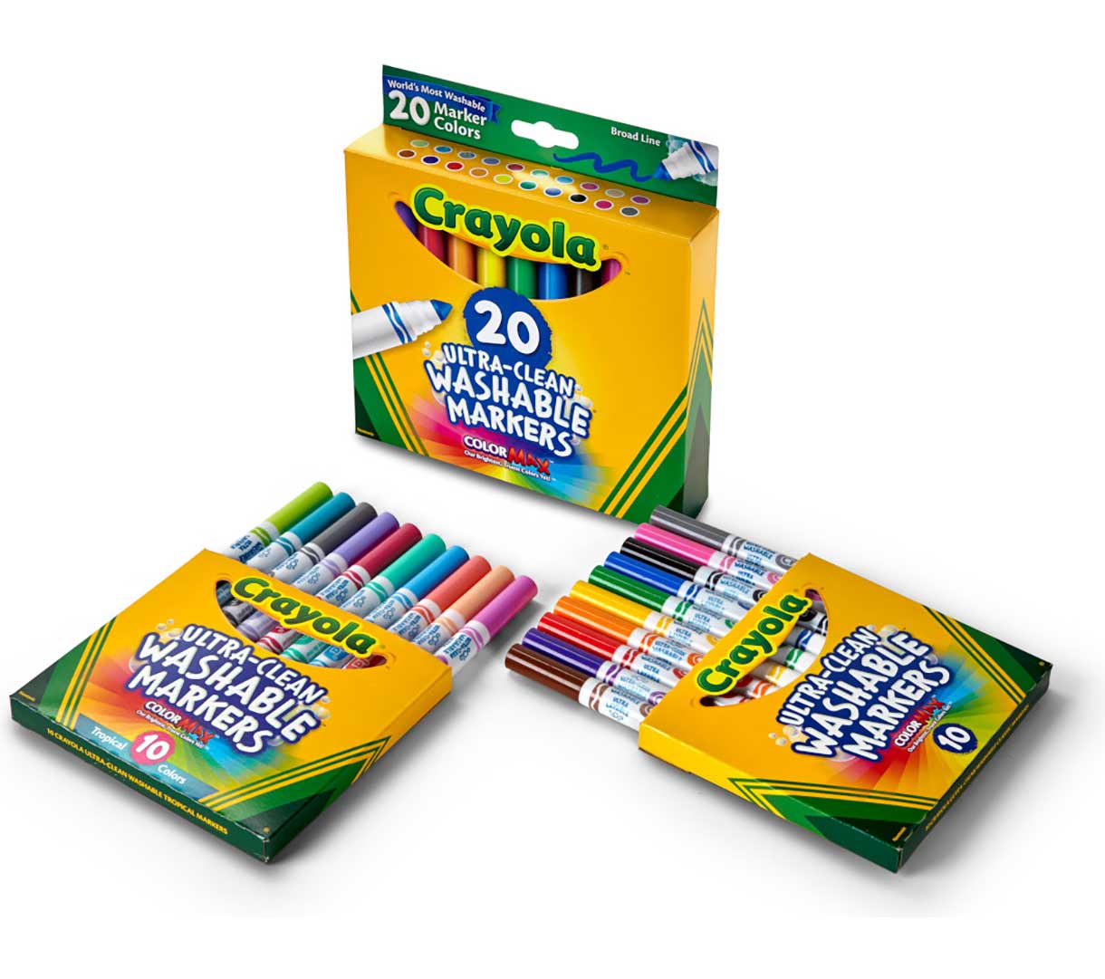 Ultra-Clean Markers Broad Line 20 Count