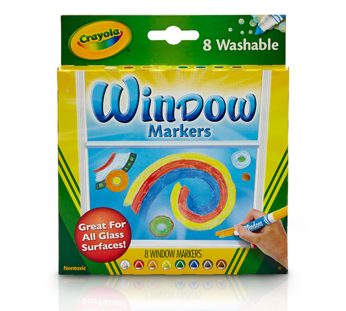 Washable Window Markers 8 Count
