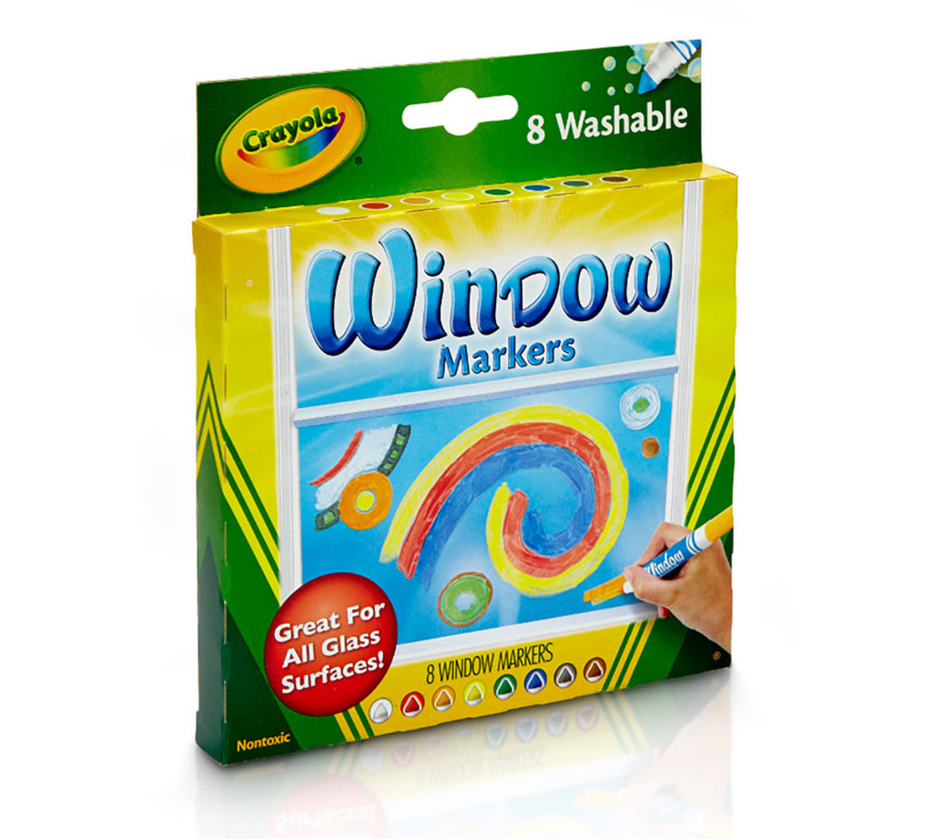 Washable Window Markers 8 Count