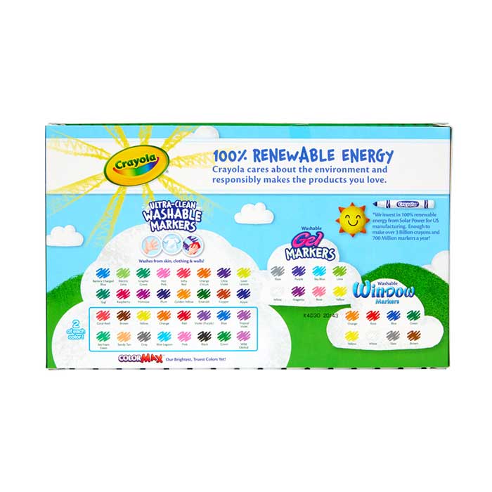 Washable Markers Variety Pack 64 Count