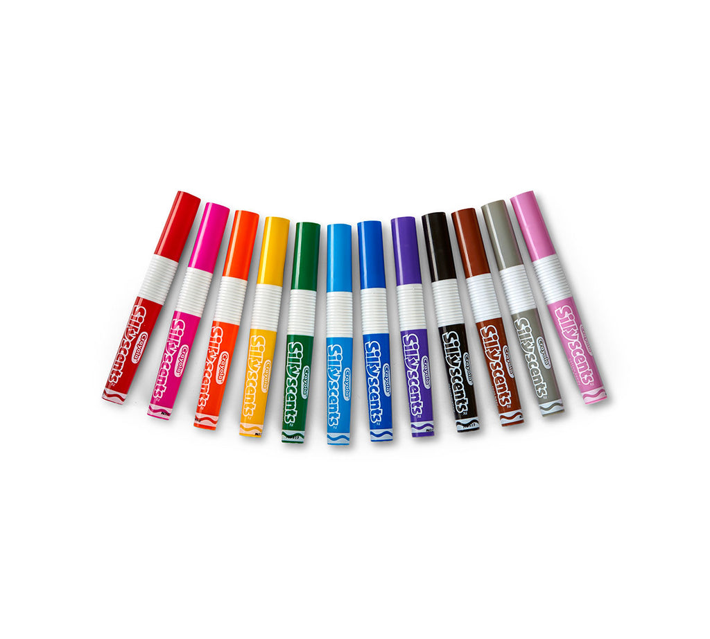 Silly Scents Chisel Tip Markers Sweet Scents 12 Count