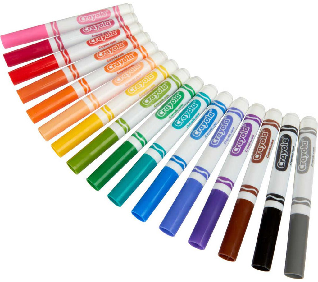Crayola Broad Line Markers Classpack 256 Count 16 Colors