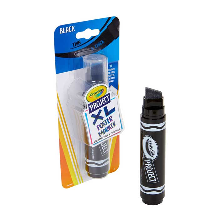 XL Poster Marker Black