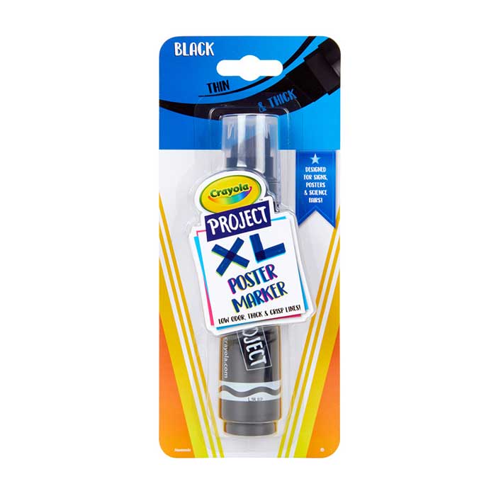 XL Poster Marker Black