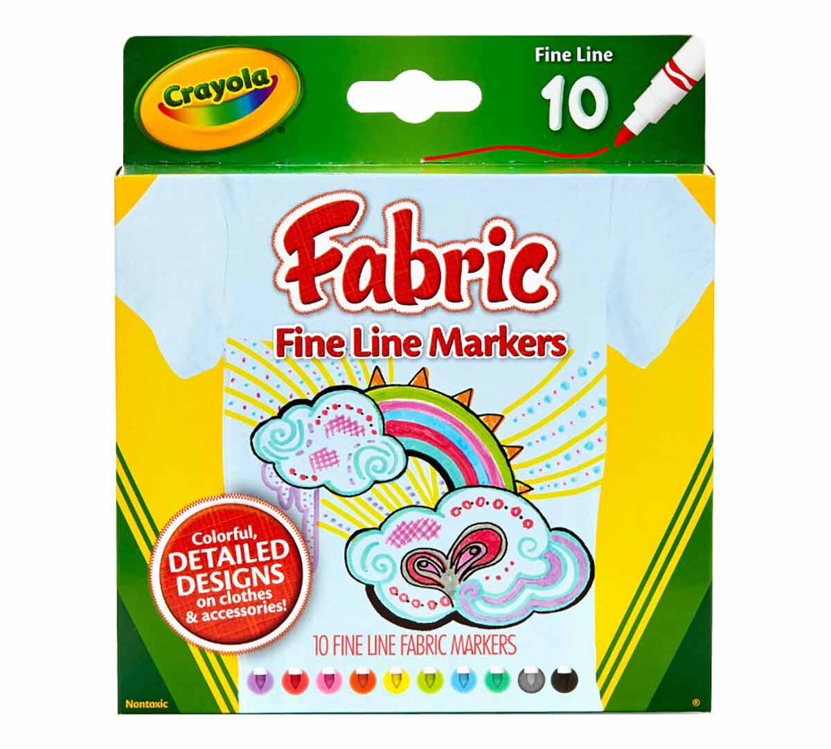 Fabric Markers Fine Line 10 Count
