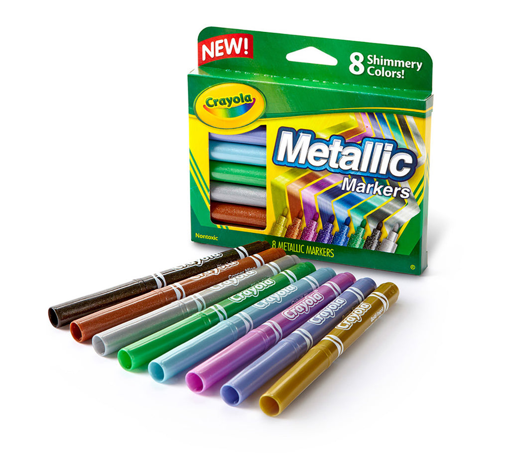 Metallic Markers 8 Count