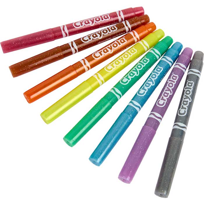 Glitter Markers 8 Count