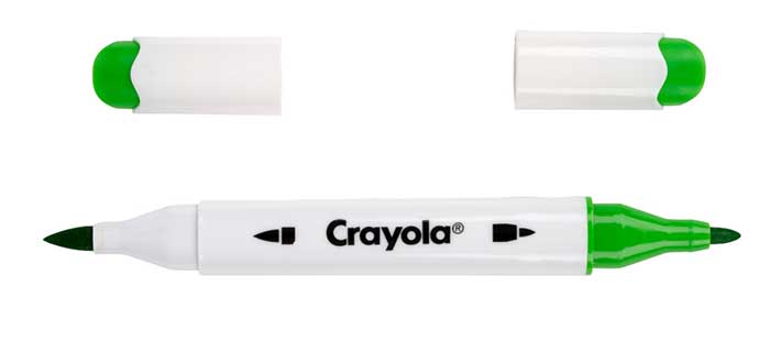 Crayola Dual Tip Alcohol-Based Markers 60 count set