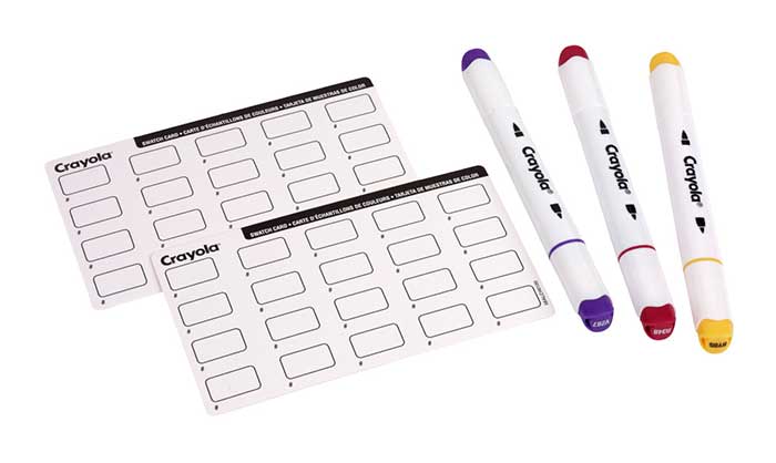 Crayola Dual Tip Alcohol-Based Markers 60 count set