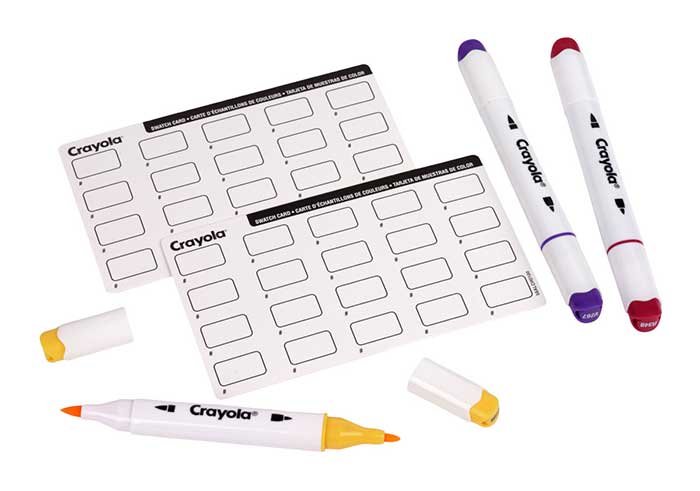 Crayola Dual-Tip Alcohol-Based Marker Set for Adults 120 count set