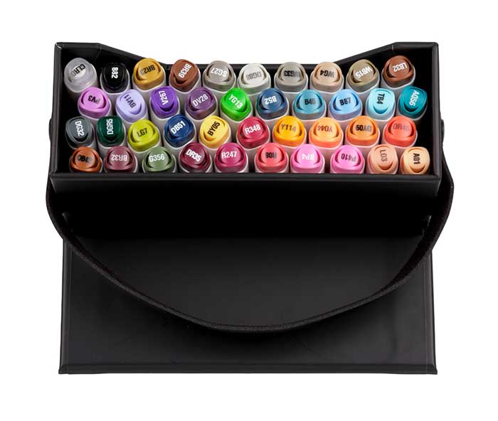 Crayola Dual-Tip Alcohol-Based Markers 40 count set