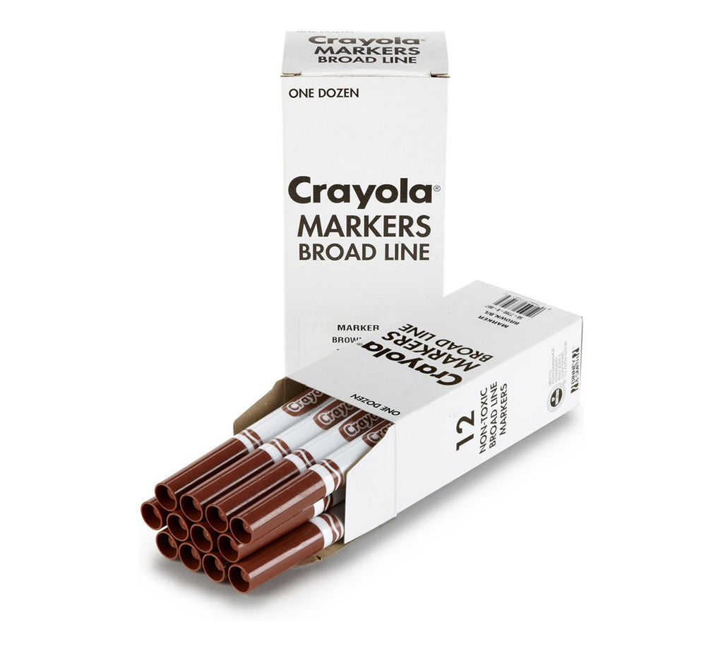 Single Color Broad Line Markers 12 Count-Choose Your Color