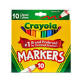 Broad Line Markers Classic Colors 10 Count