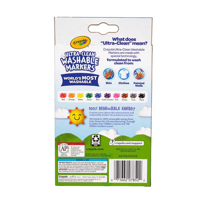 Ultra-Clean Markers Fine Line Classic Colors 10 ct.
