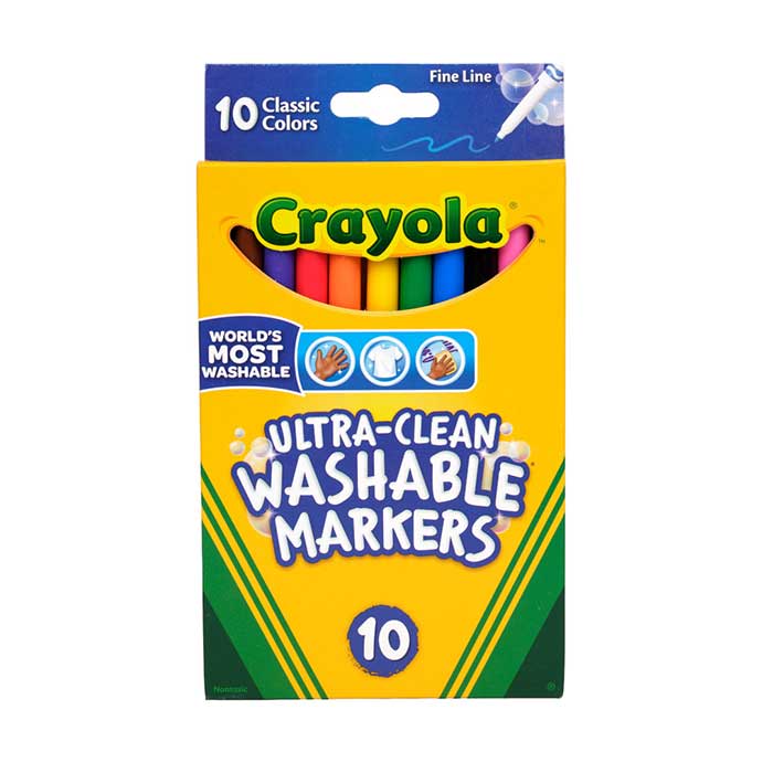 Ultra-Clean Markers Fine Line Classic Colors 10 ct.