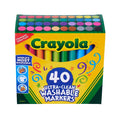 40 Count Ultra-Clean Washable Markers Broad Line