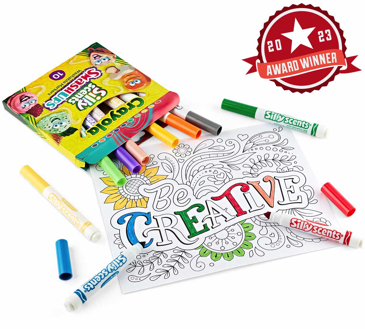 Silly Scents Sweet Smash Ups 10 ct Broad Line Markers