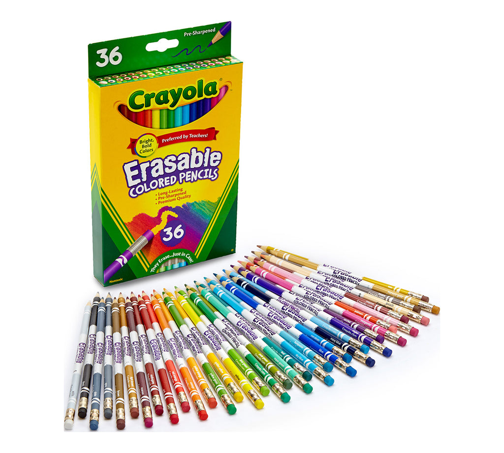 Erasable Colored Pencils 36 Count